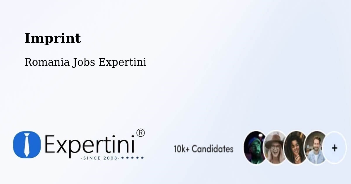 Imprint – Șindrilari - Romania Jobs Expertini